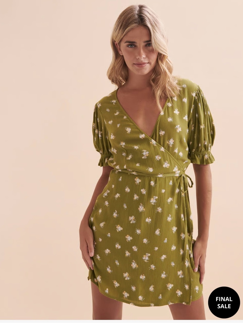 Billabong Chiquita mini wrap dress